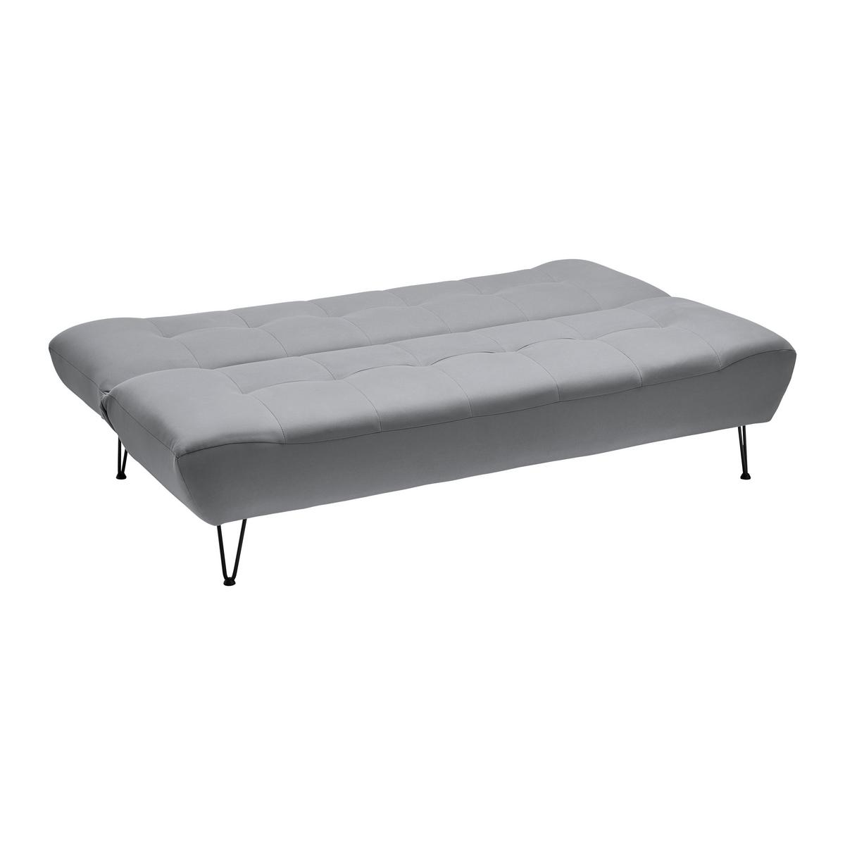 Canapea extensibila GELI - gri deschis, Modern, lemn/metal (192/88/97cm) - Bessagi Home