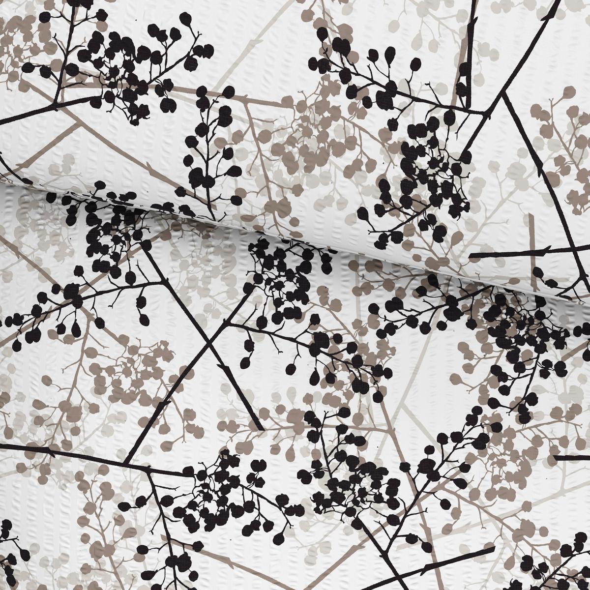 BETTWÄSCHESET MARGIT - Grau, Konventionell, Textil (160/210cm) - Modern Living