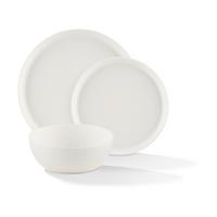 Serviciu de masă 12/1 Michael - alb, Lifestyle, ceramică - Mömax