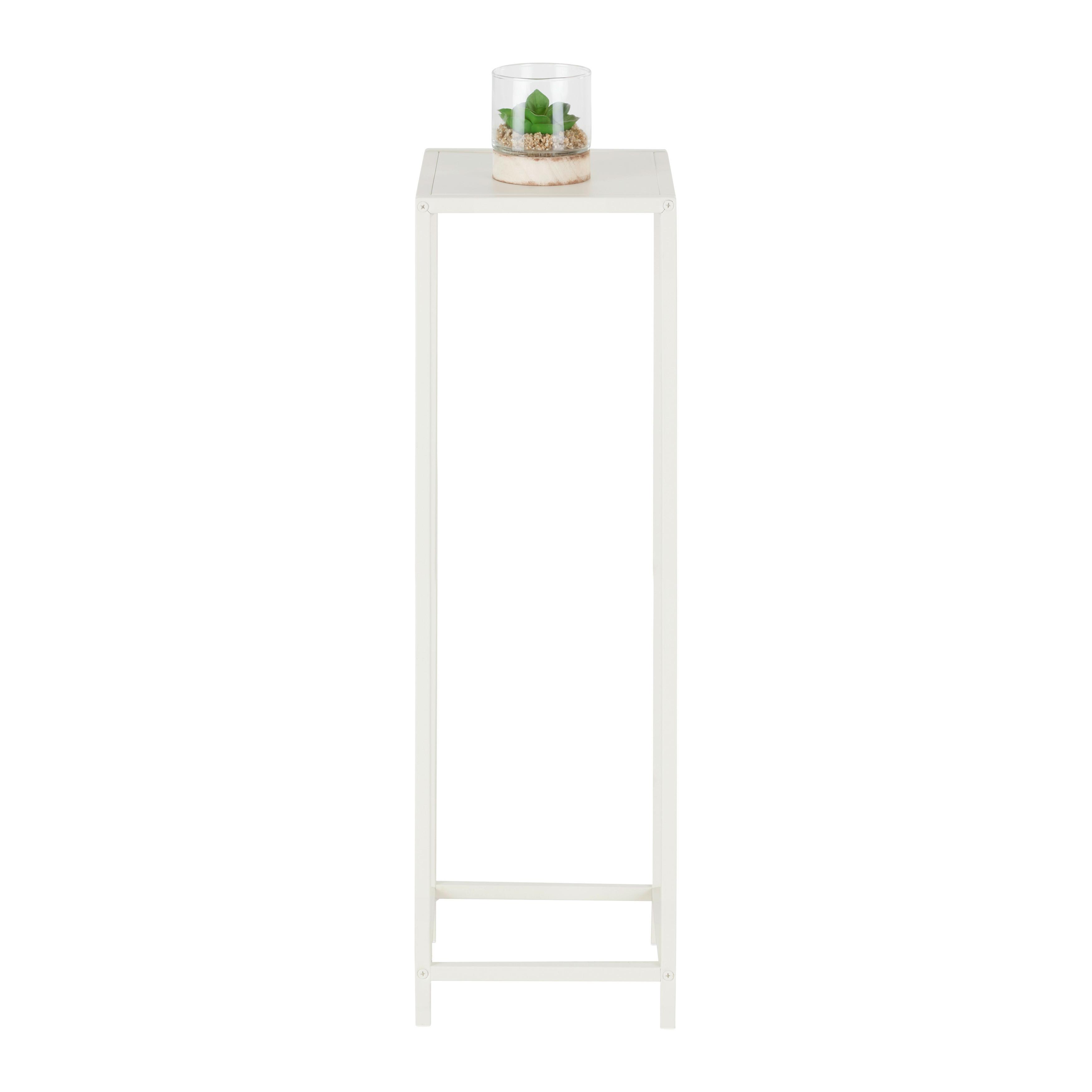 BLOMPIEDESTAL VERA - sandfärgad, Modern, metall (31/80/31cm) - Mömax
