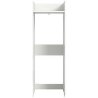 Waschmaschinenschrank Free Weiß - Weiß, Basics, Holzwerkstoff (66/195/60cm) - MID.YOU