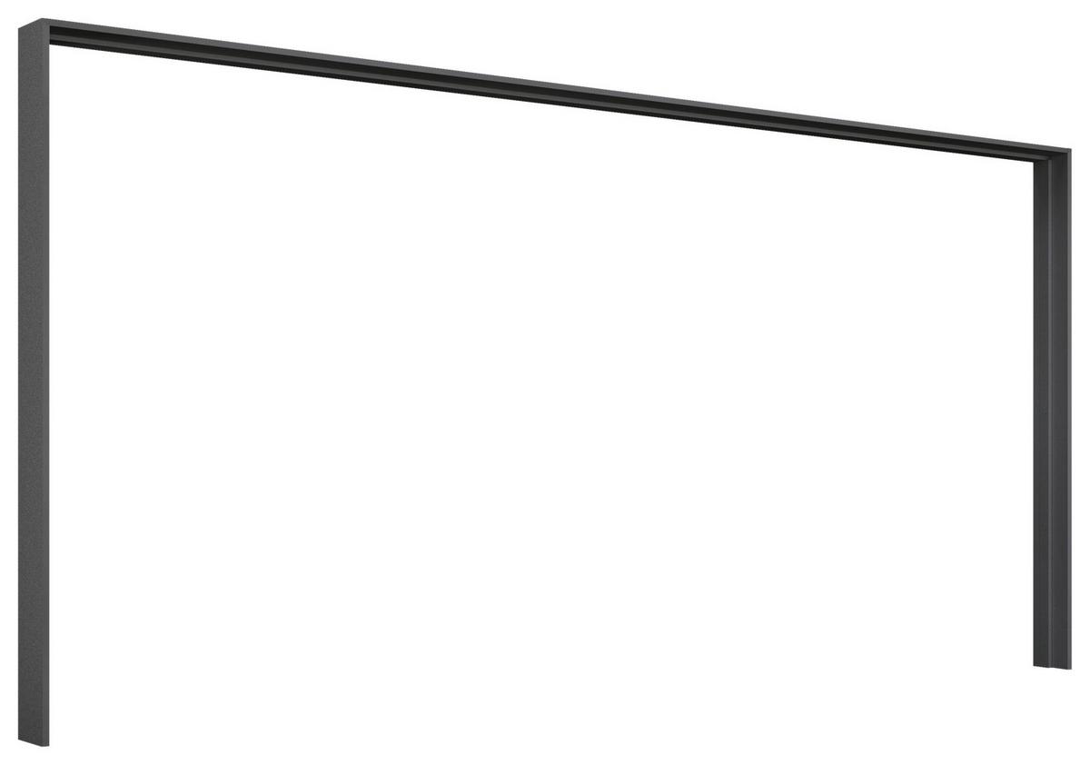 Ramă pentru dulap MIAMI - gri, Modern, material pe bază de lemn (368/233/64cm)