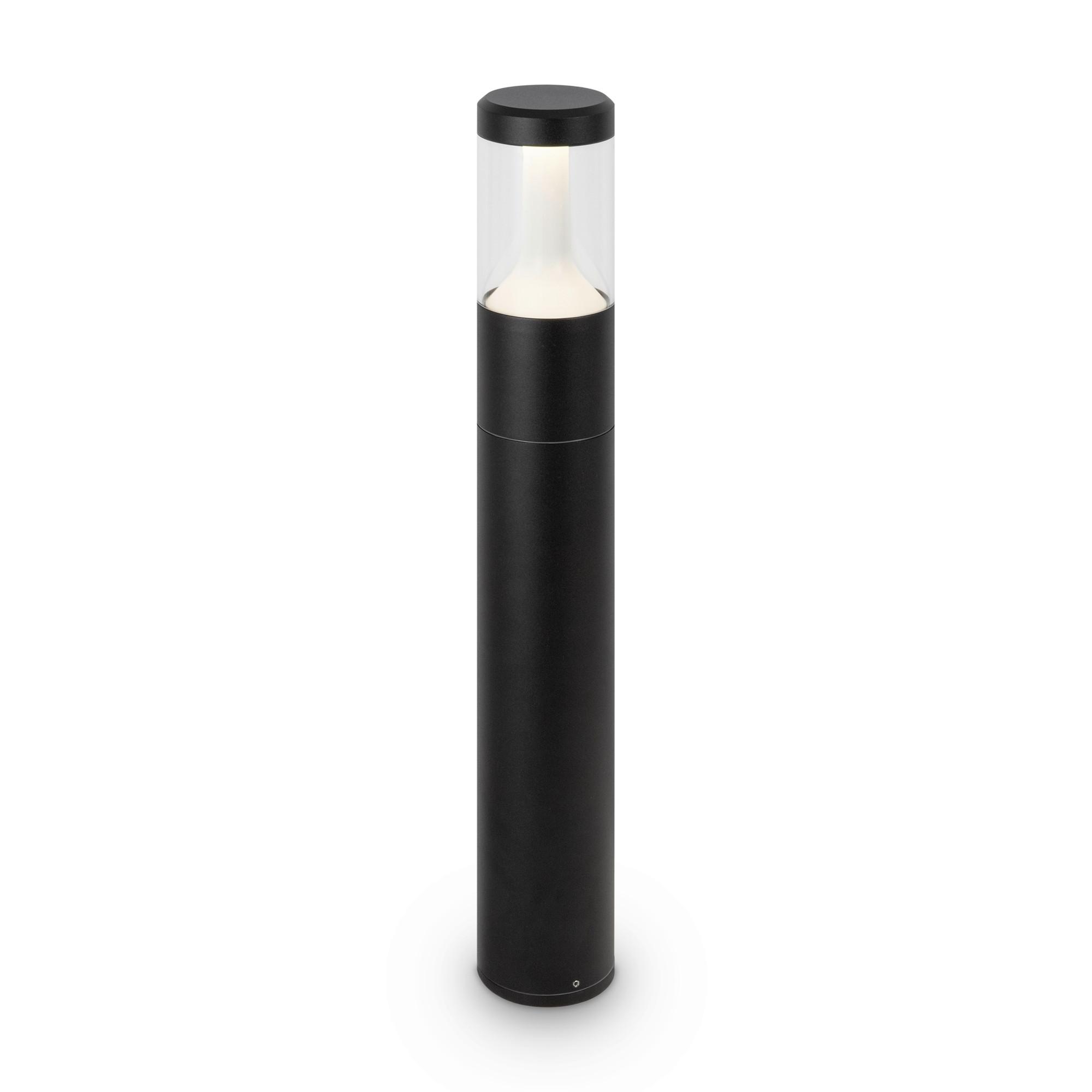 Wegeleuchte Koln Schwarz max. 8 Watt - Schwarz, Trend, Metall (9/65cm) - MAYTONI