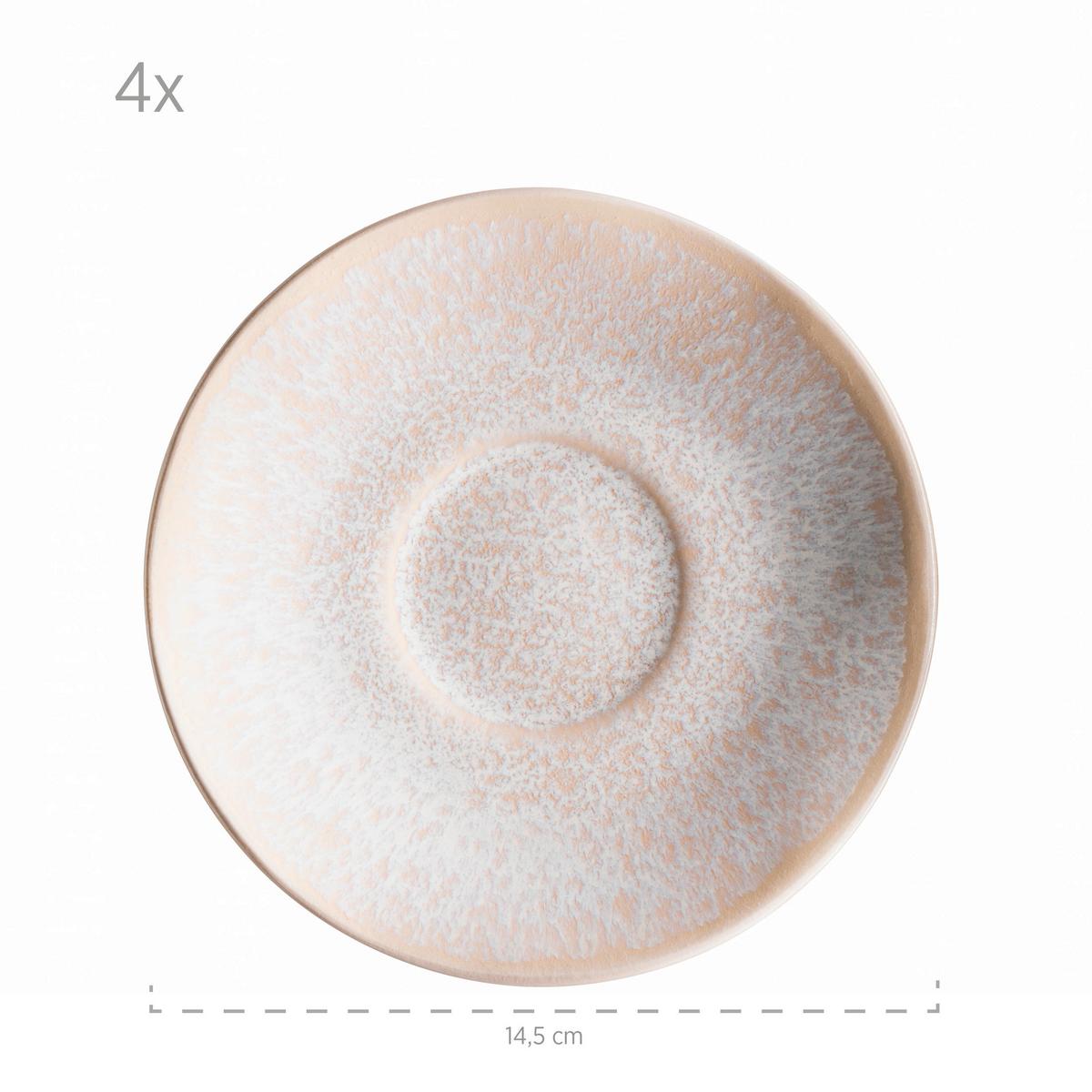 KAFFEESERVICE KAFFEETASSENSET, 934010 - Weiss, Basics, Keramik (13,5/6,5/10cm) - Mäser
