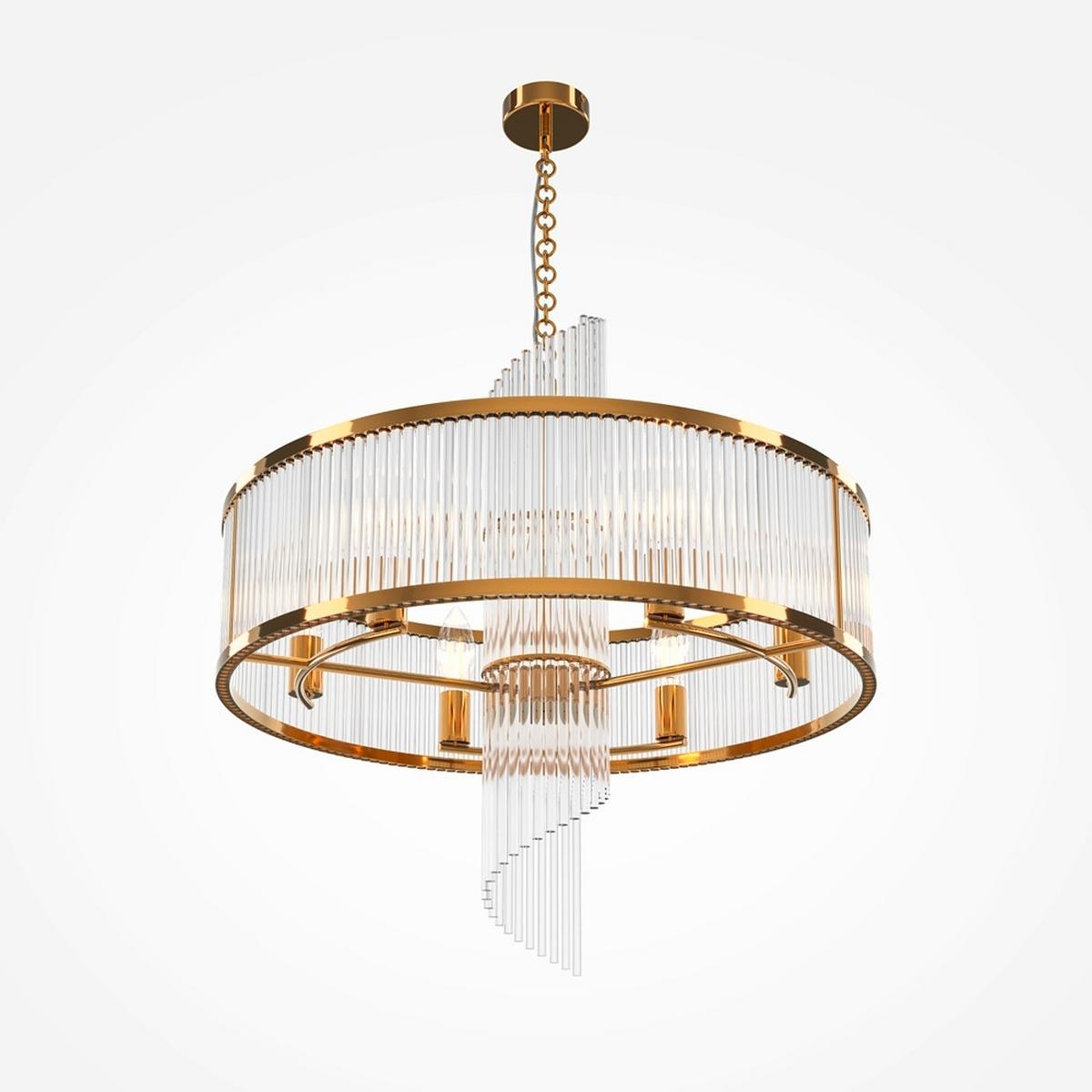 PENDELLEUCHTE FRAME - Goldfarben, Modern, Metall (58/62cm) - MAYTONI