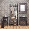KLEDINGREK AMELIA -SB- - Zwart, Modern, Metaal (67/185/32cm) - Mömax