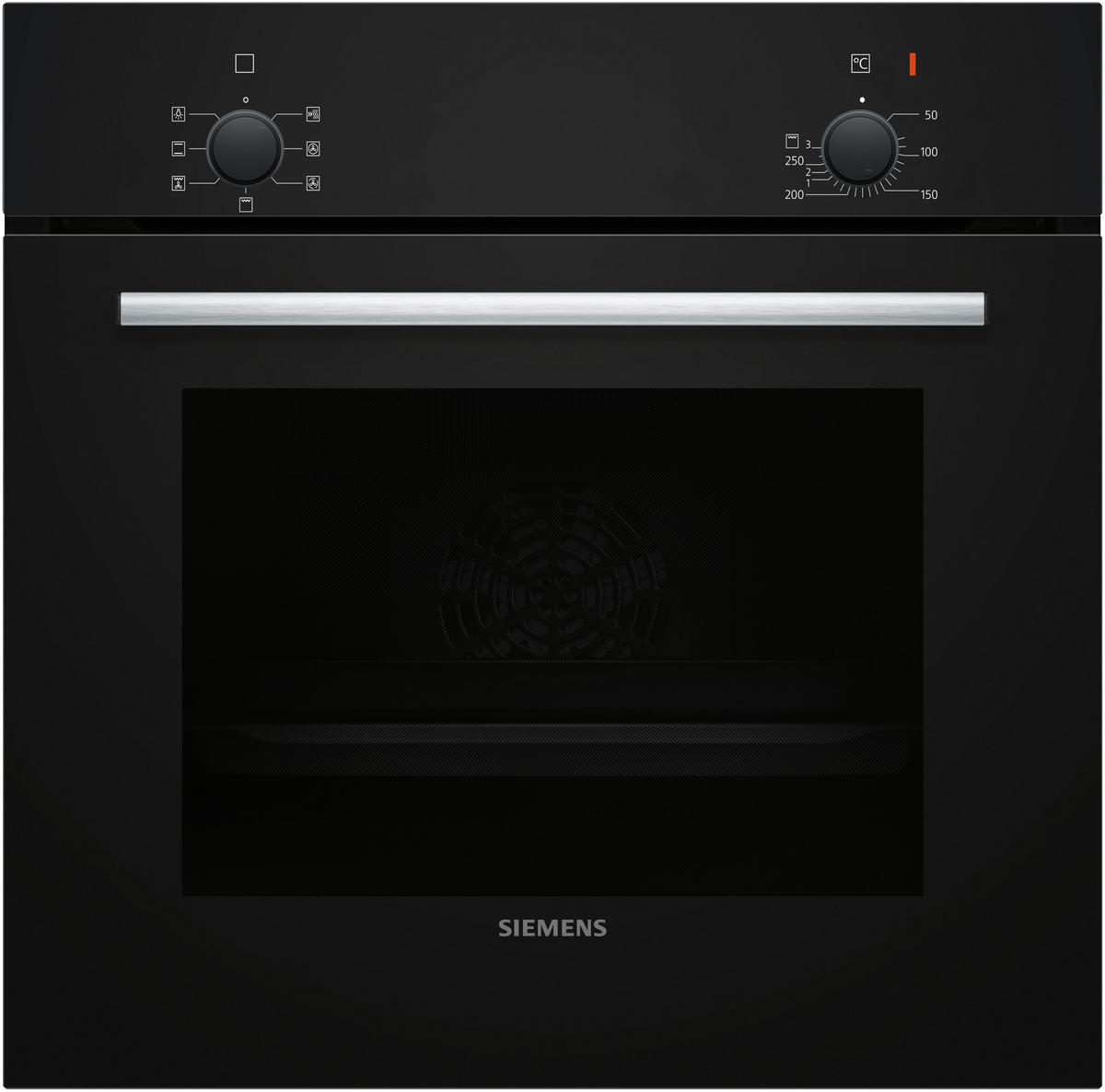 Einbaubackofen HB010FBA0 schwarz/edelstahl - (59,4/59,5/54,8cm) - Siemens