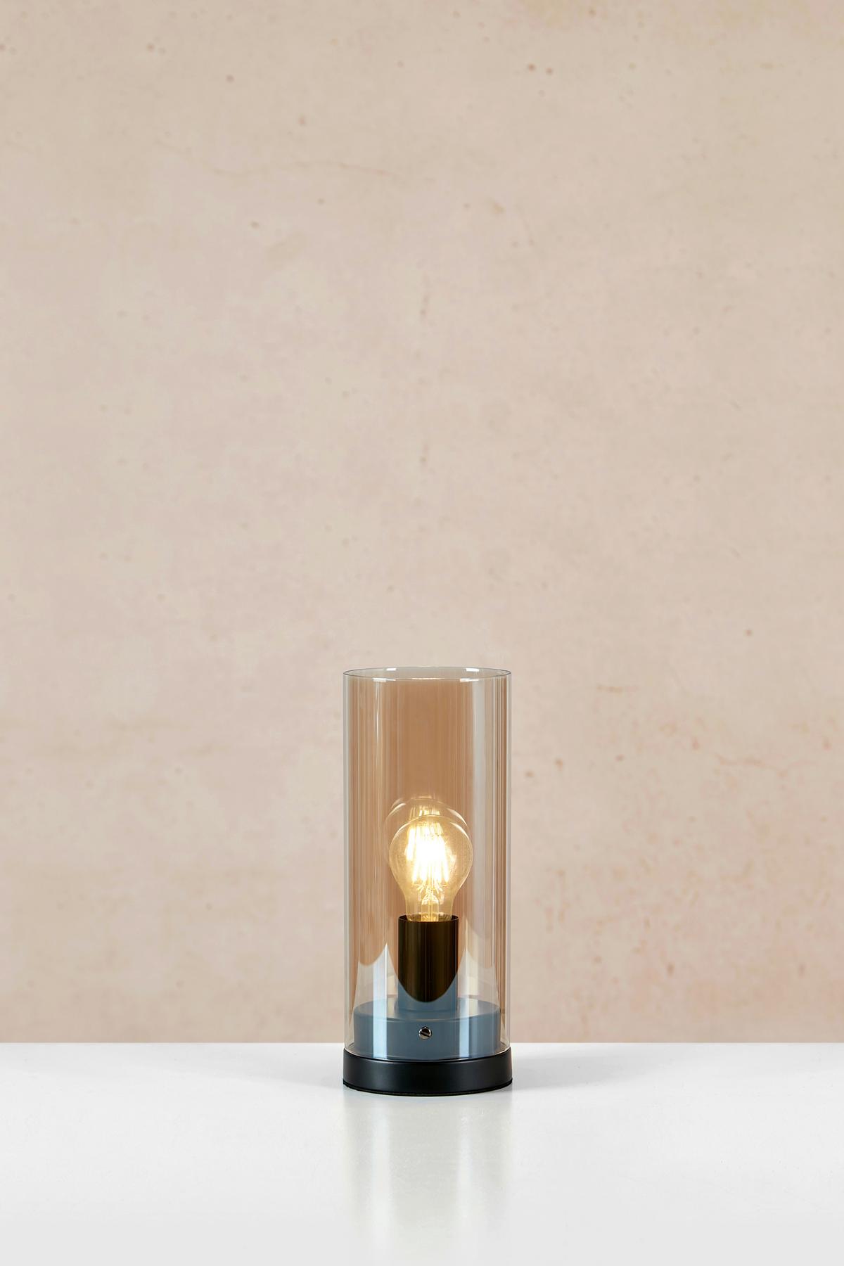Tischleuchte Post max. 25 Watt - Honig, Basics, Glas (12/12/29,2cm) - Markslöjd