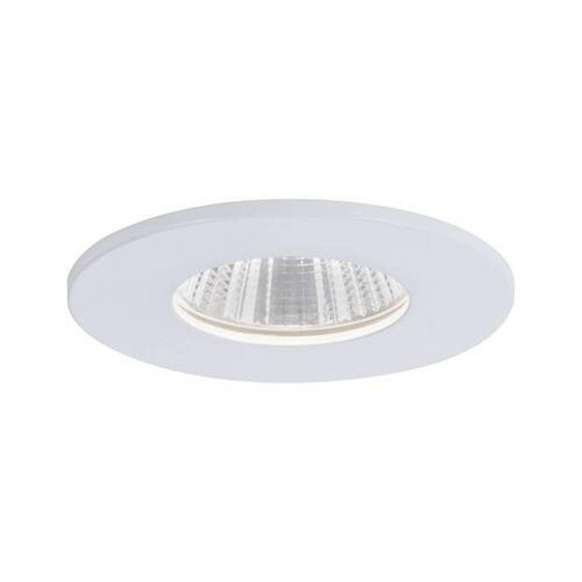 LED-Spot Calla IP65 in Weiß max. 7 Watt - Weiß, Design, Kunststoff/Metall (8cm) - Paulmann