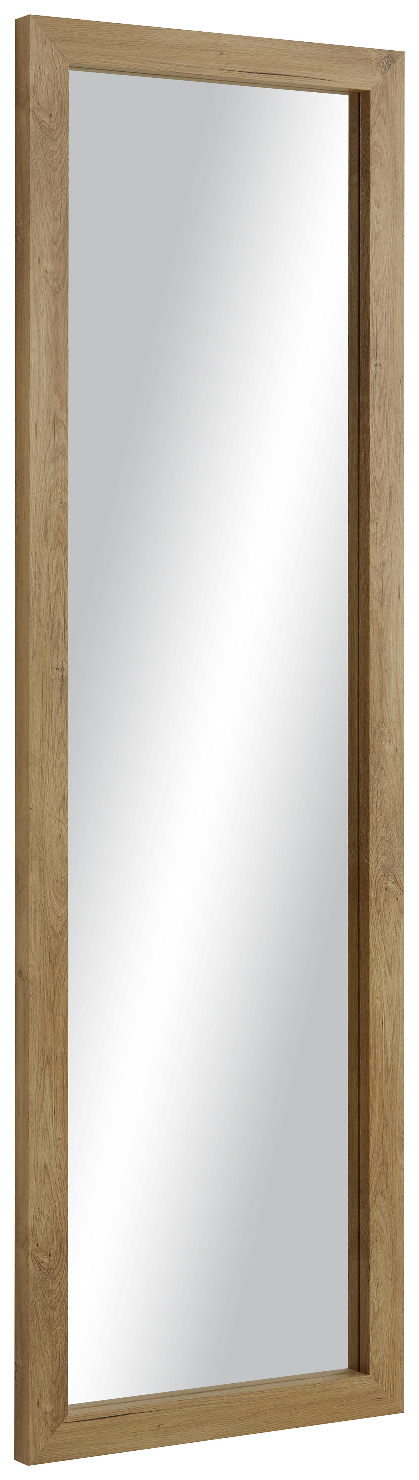 Wandspiegel Tina ca. 50x160x3,5cm - Eichefarben, Konventionell, Glas/Holzwerkstoff (50/160/3,5cm) - Mömax
