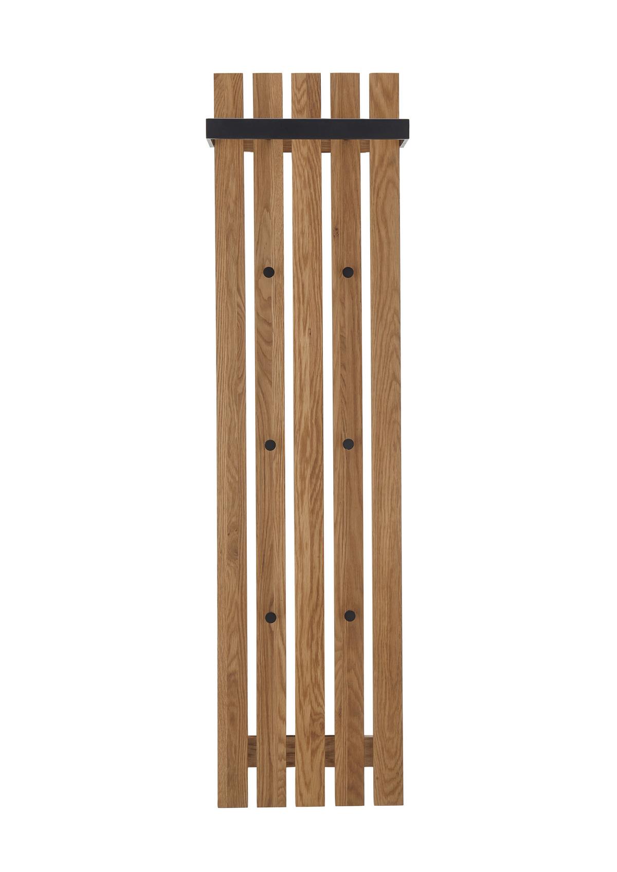 PANEL DO PRZEDPOKOJU BANTRY - kolor naturalny, Design, metal/drewno (40/150/22cm) - MID.YOU