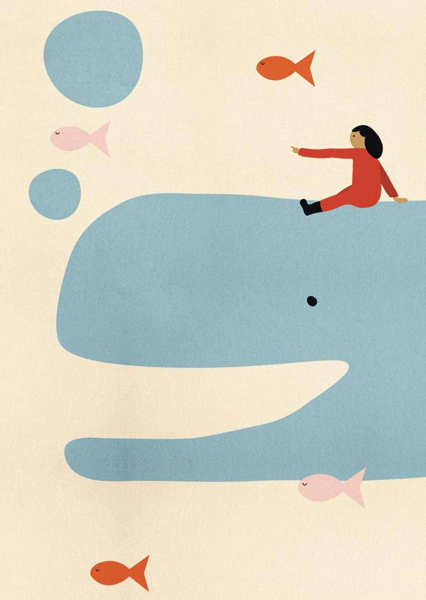 Postkarte Junique in Bunt - Multicolor, Basics, Papier (10,5/14,8cm) - Juniqe