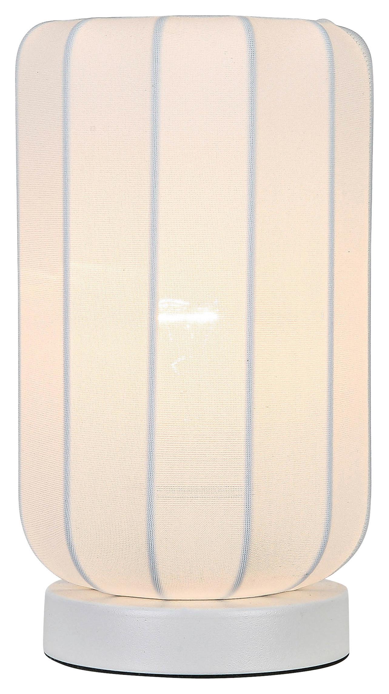 Namizna Svetilka Stoiu, Ca. 14/24,5 Cm - bela, Moderno, kovina/umetna masa (14/24,5cm) - Mömax