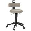 Pisarniški Stolček Top Work Flex, Siva - siva/črna, Basics, umetna masa/tekstil (40/74-86/46cm) - MID.YOU