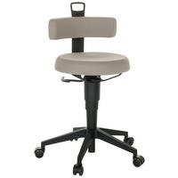 Pisarniški Stolček Top Work Flex, Siva - siva/črna, Basics, umetna masa/tekstil (40/74-86/46cm) - MID.YOU