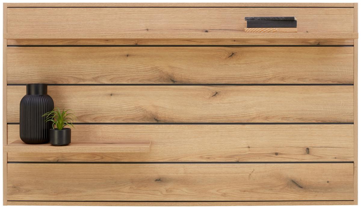 Wandpaneel Limit in Eichefarben - MODERN, Holzwerkstoff (137,5/78,2/23,5cm) - Mömax