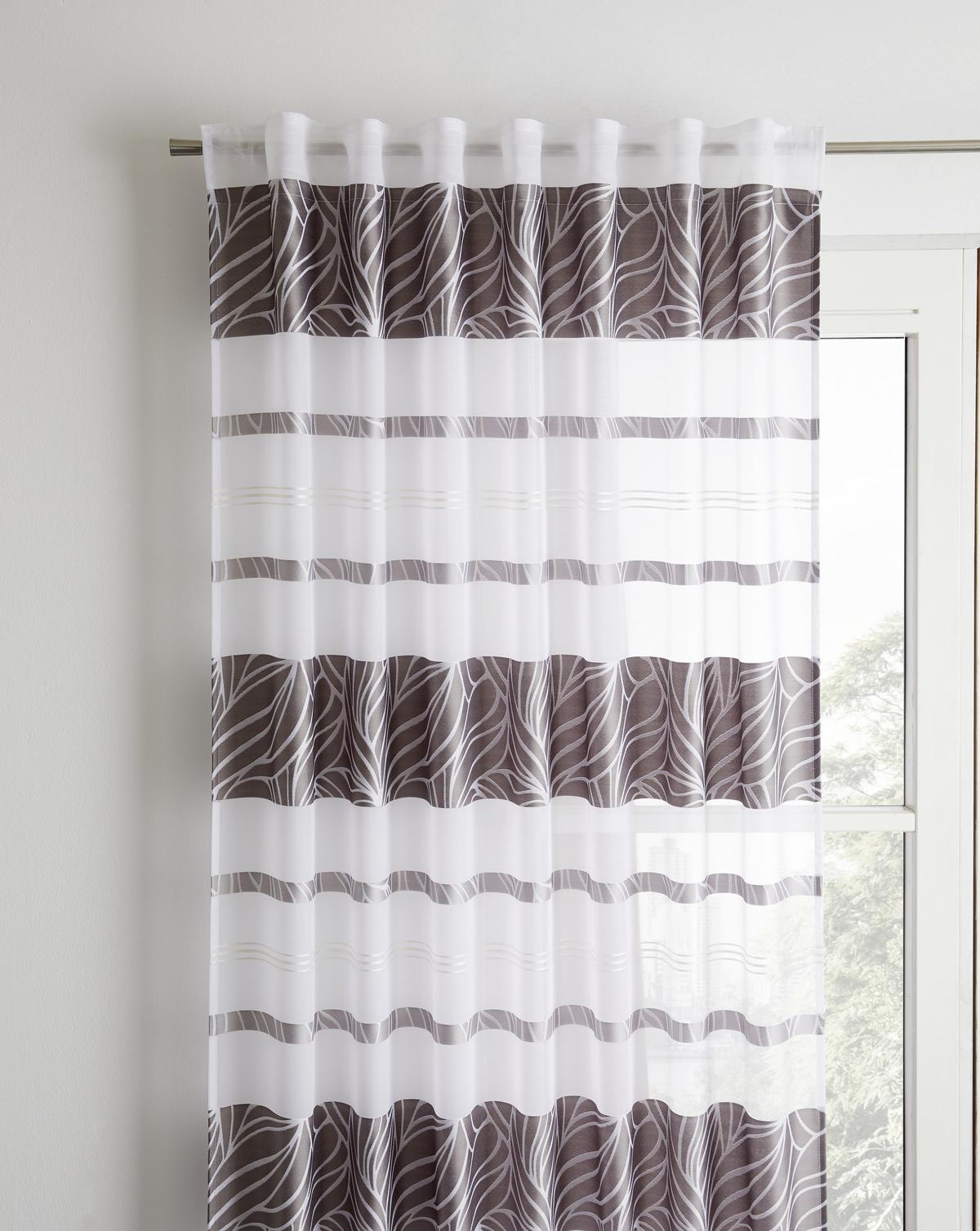 Készfüggöny Anita 140/245cm - szürke, Konventionell (140/245cm) - Modern Living