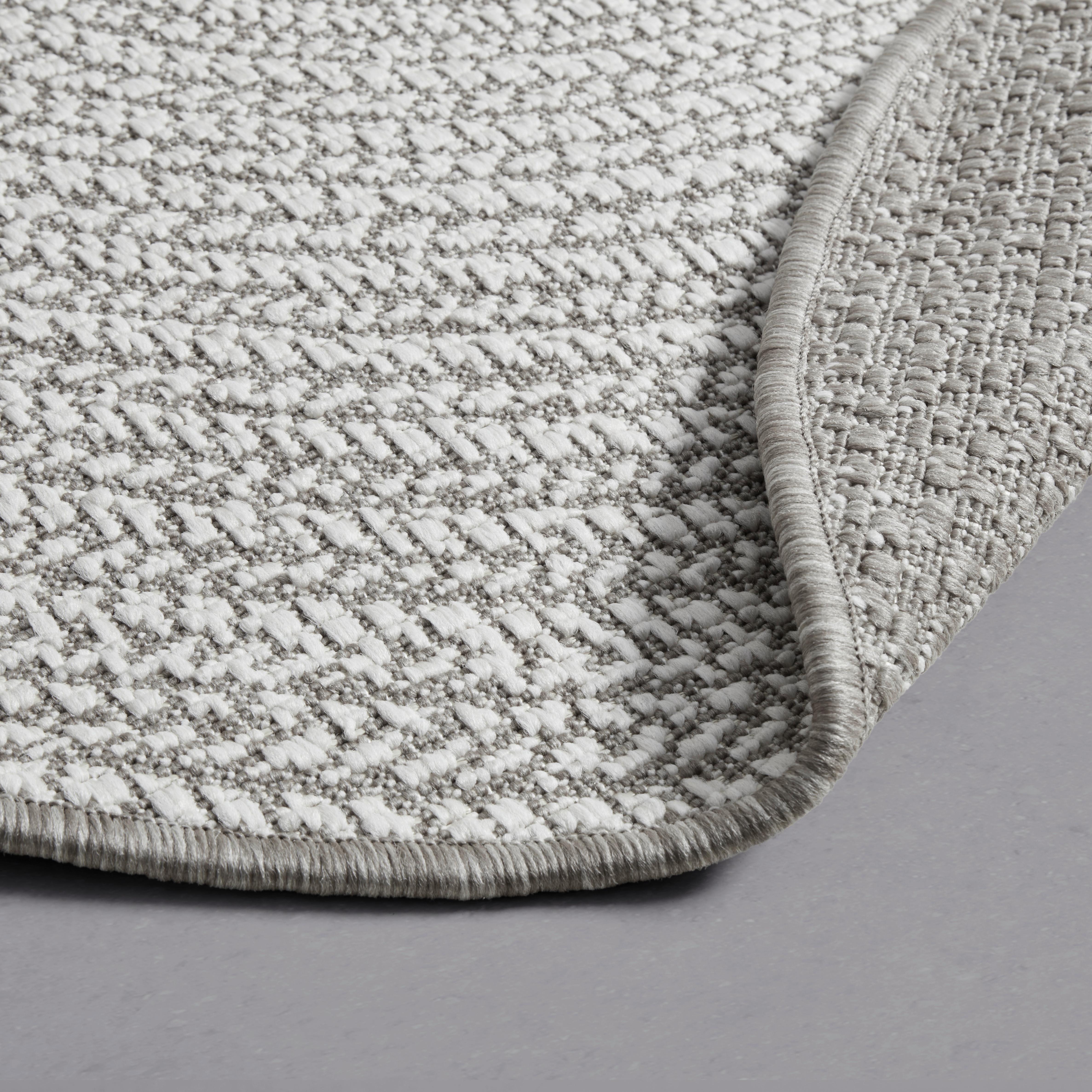 FLATVÄVD MATTA LINE - grå, Modern, textil (160cm) - Modern Living