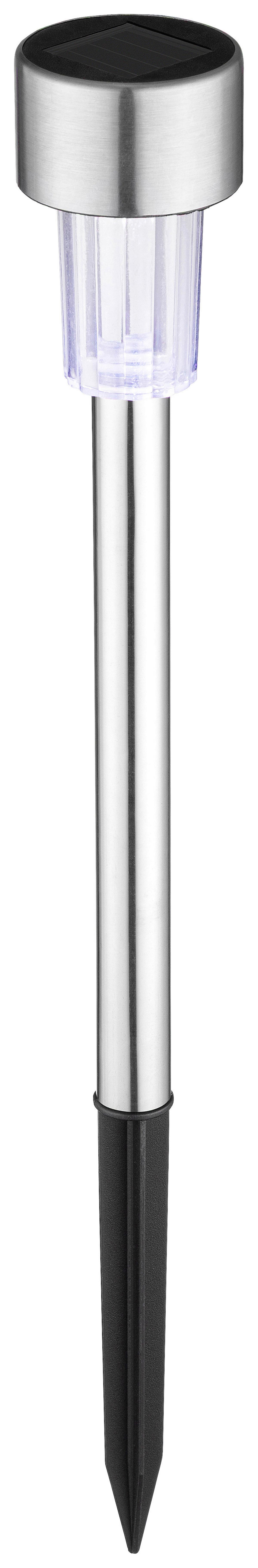 Svjetiljka Solarna Bill - boje oplemenjenog čelika, Romantično / ladanjski, metal/plastika (4,5/36cm) - Mömax