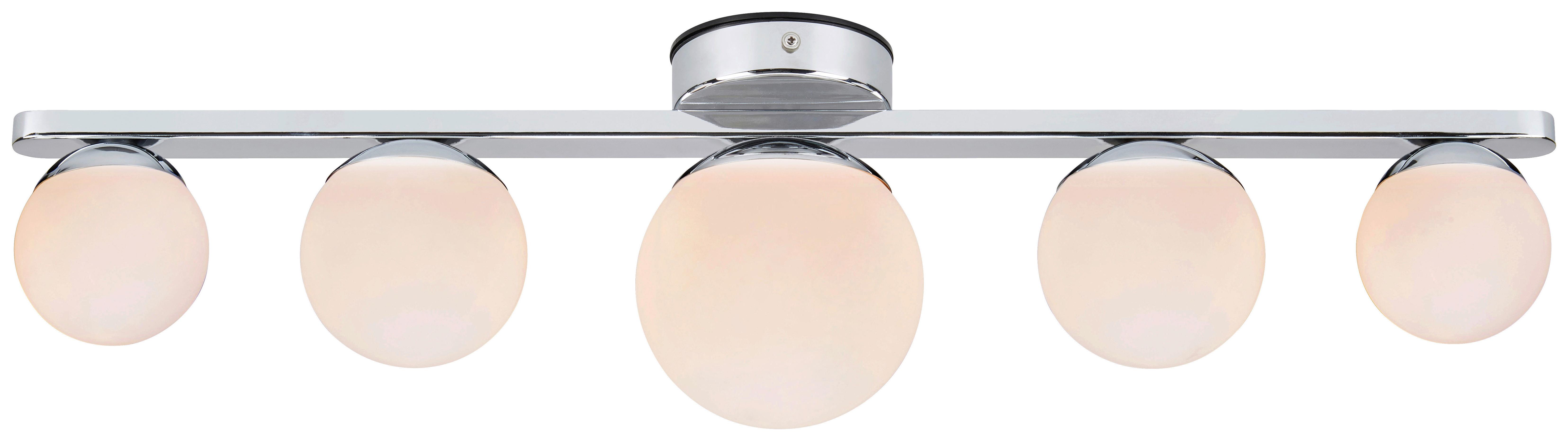 Deckenleuchte Puro max. 20 Watt - Chromfarben/Opal, Basics (12/65/16cm) - Markslöjd