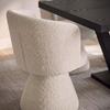 ARMLEHNSTUHL MAYLEA - Creme, MODERN, Holz/Textil (61/60,5/81cm) - Bessagi Home