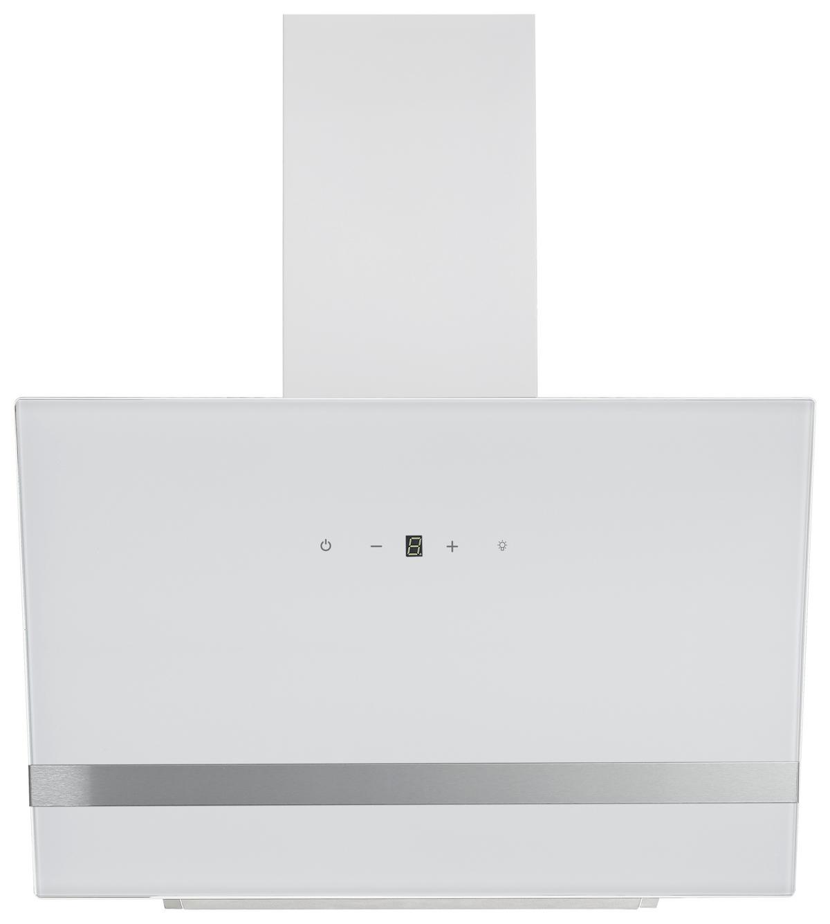 Kuhinjska Napa Hera, 60cm - bela, Trend, kovina/steklo (59,5/74,2-109,2/38,5cm) - Respekta