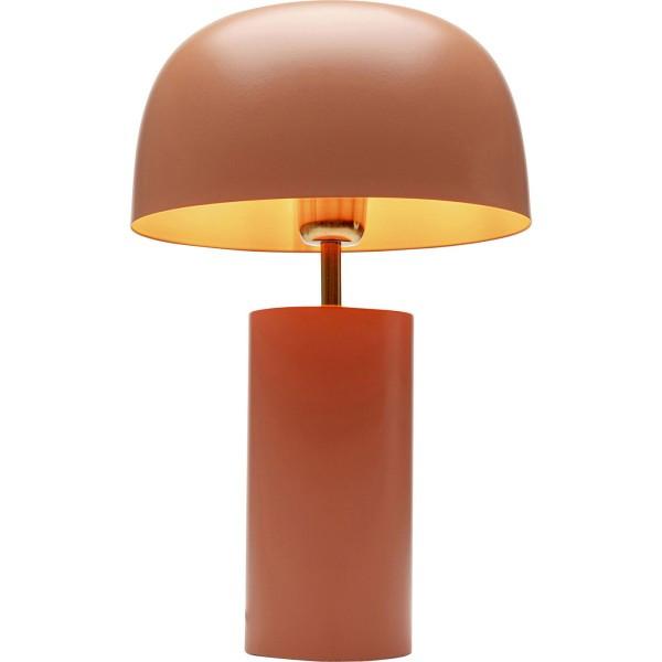 LAMPA STOŁOWA LOUNGY KARE DESIGN - kolor złoty/terakota, Design, metal (25/38/25cm) - Kare-Design