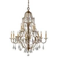 Luster Fe-Valentina12 - brončane boje, Natur, staklo/metal (92.6/125.2cm)