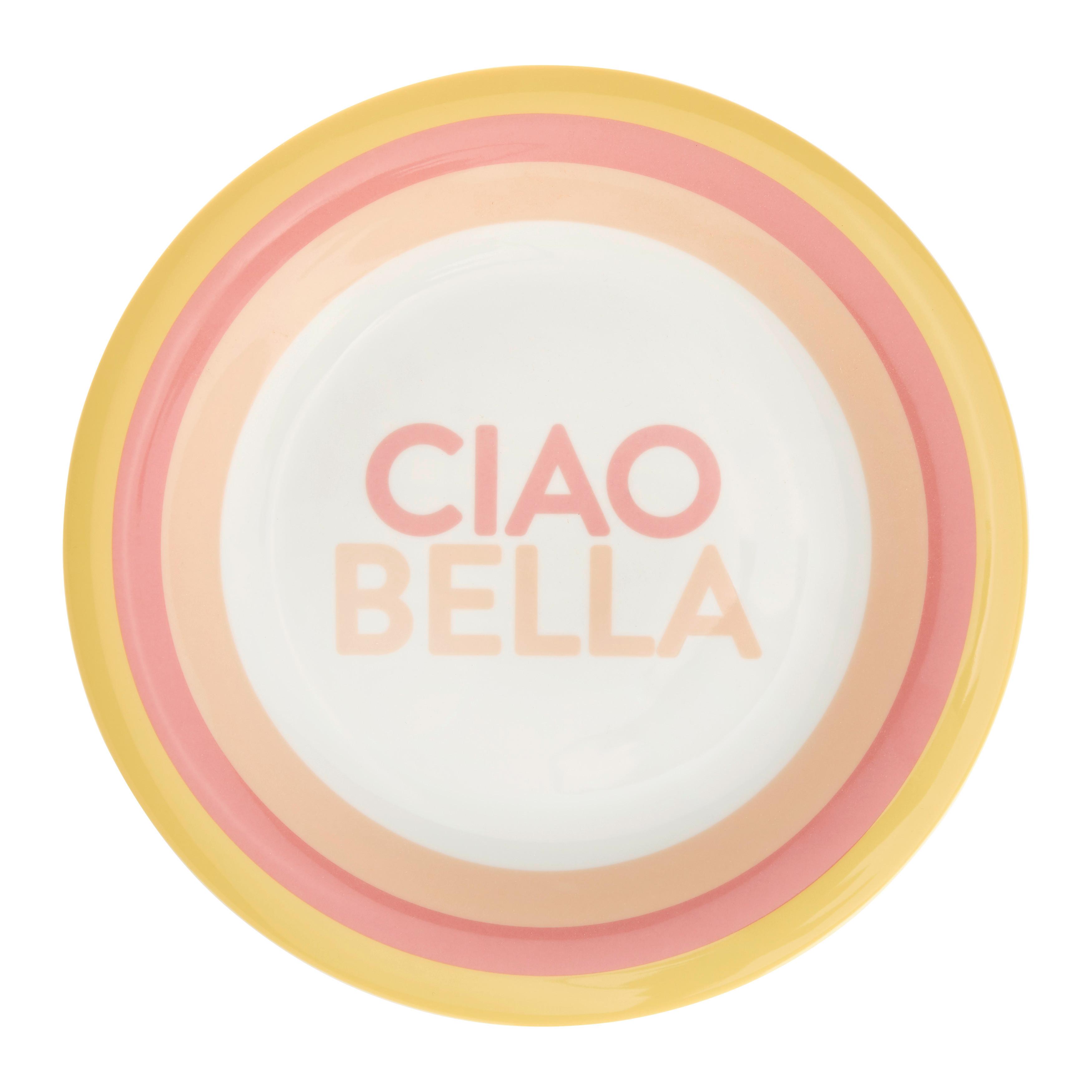 Speiseteller Candy Colors Multicolor Ø ca. 27cm - Rotbraun/Gelb, MODERN, Keramik (27/2,4cm) - Mömax