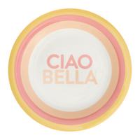 Farfurie întinsă Candy Colors - galben/alb, Modern, ceramică (27/2,4cm) - Mömax