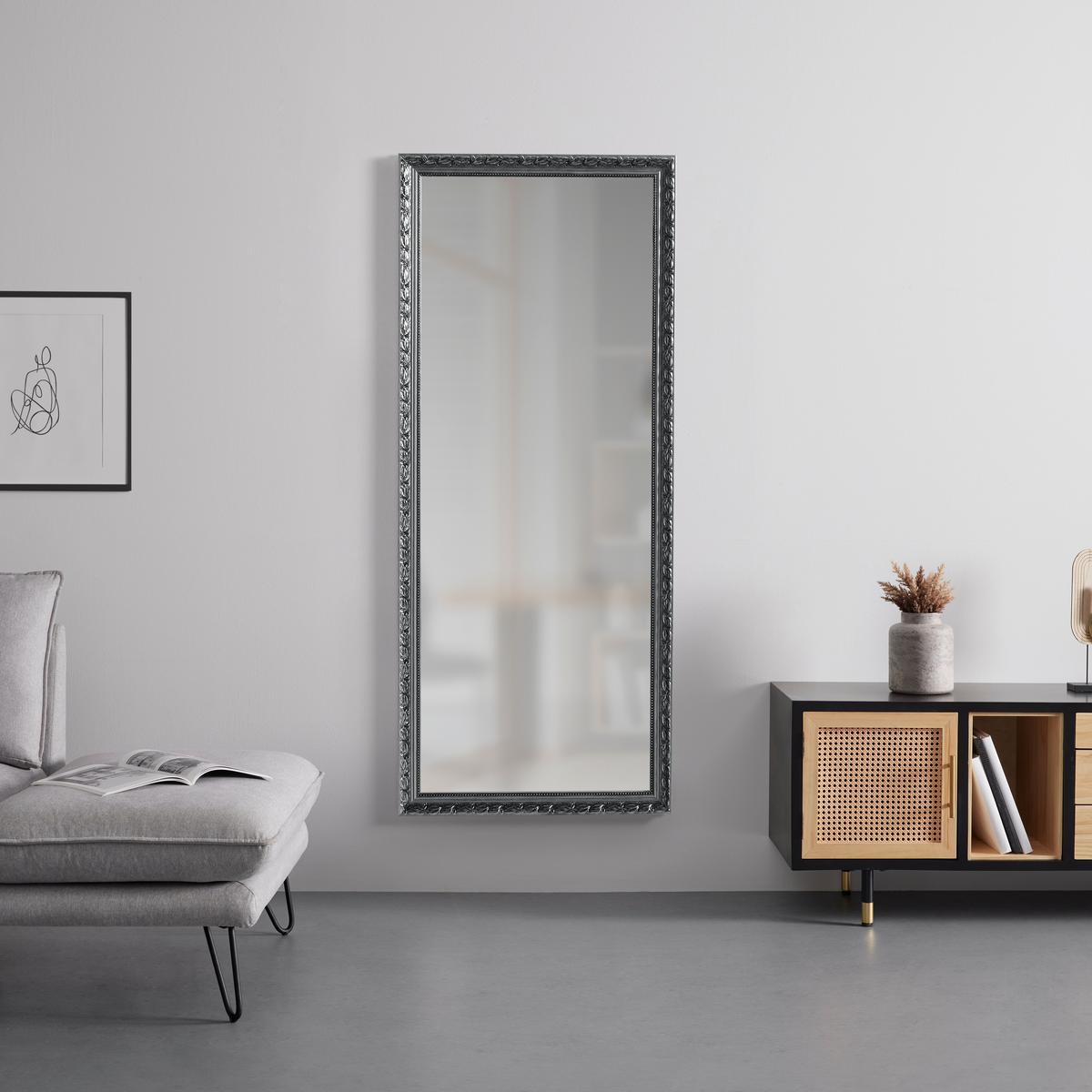 Stensko Ogledalo Sonja, 70 X 170 Cm - srebrne barve, Konvencionalno, steklo/les (70/170cm) - Mömax