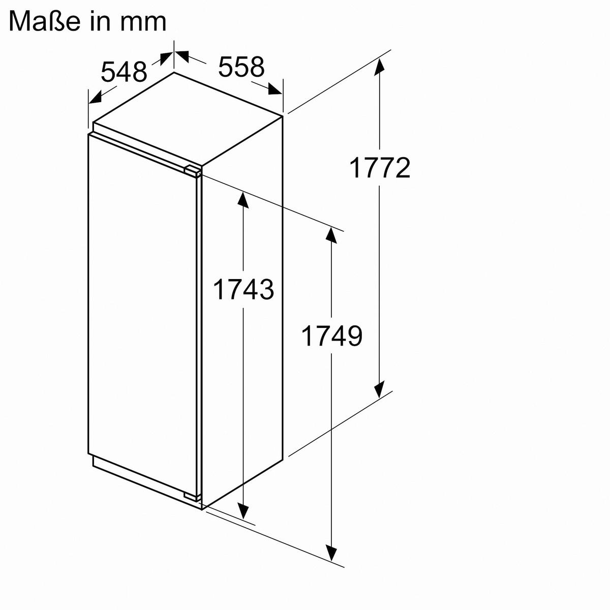 Kühlschrank KIL82ADD0 - MODERN, Metall (55,8/177,2/54,8cm) - Bosch