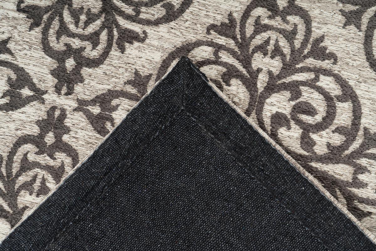 Flachwebeteppich Davio 100 - Grau, Konventionell, Textil (120/170cm) - Kayoom