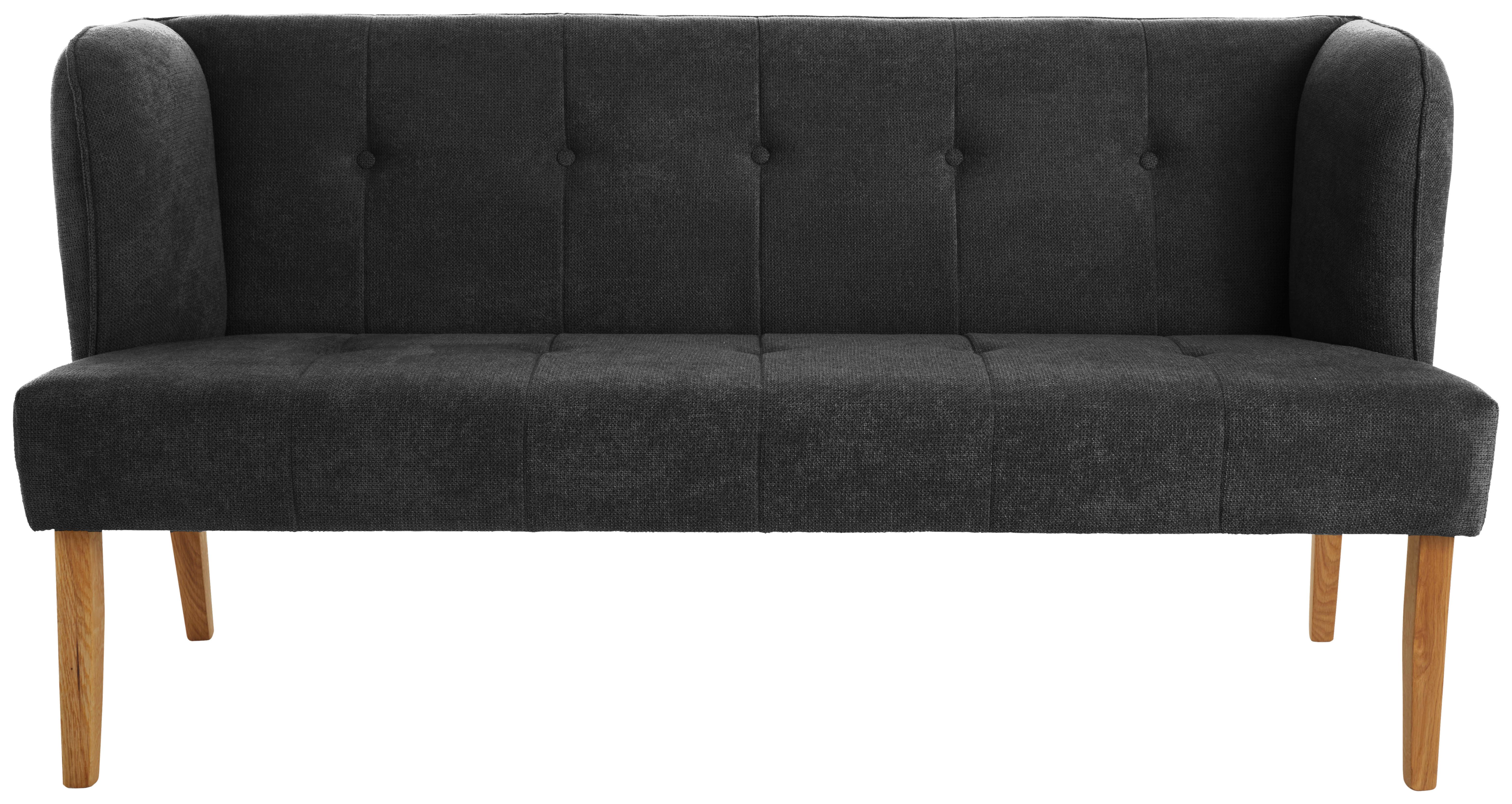Ülőpad Astonia - sötétszürke, Konventionell, textil/fa (179/88/76cm) - Cantus