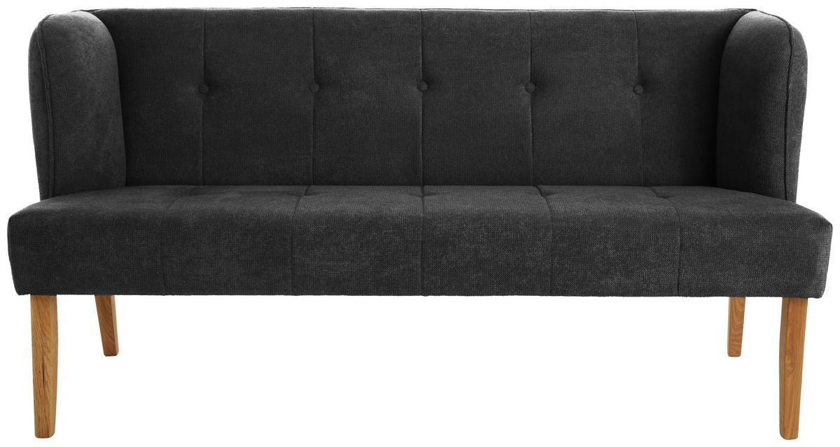 Ülőpad Astonia - sötétszürke, Konventionell, textil/fa (179/88/76cm) - Cantus