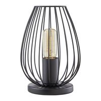 Tischleuchte Dioder Max. 60 Watt - Schwarz, Lifestyle, Metall (16/23cm) - Mömax