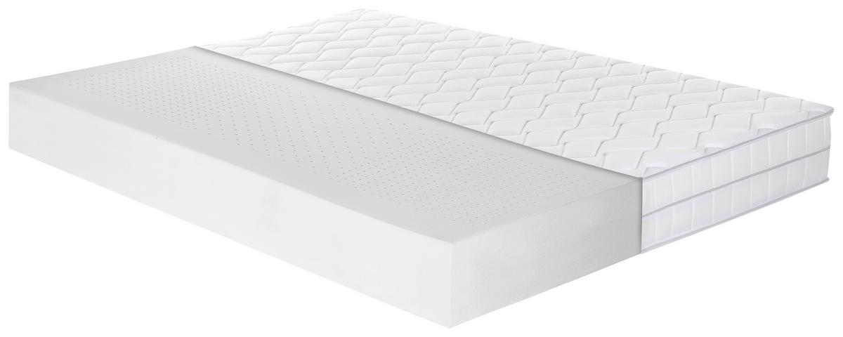 Kaltschaummatratze Dream Deluxe ca. 140x200 cm - Weiß, Basics, Textil (140/200cm) - P & B