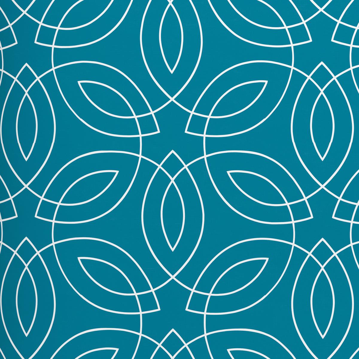 Bettwäsche Sevilla ca. 135x200cm - Beige/Petrol, MODERN, Textil - Modern Living