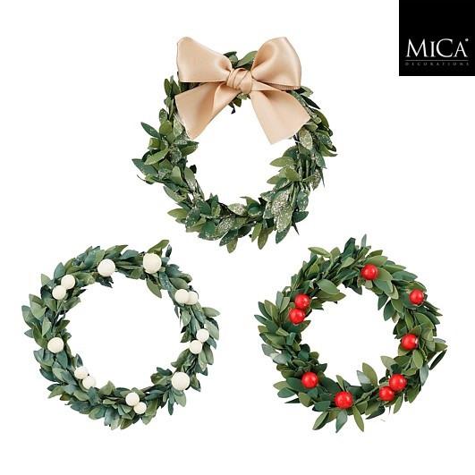 Obesek Za Božično Jelko Mini Venček - Moderno (9/2cm) - Mömax