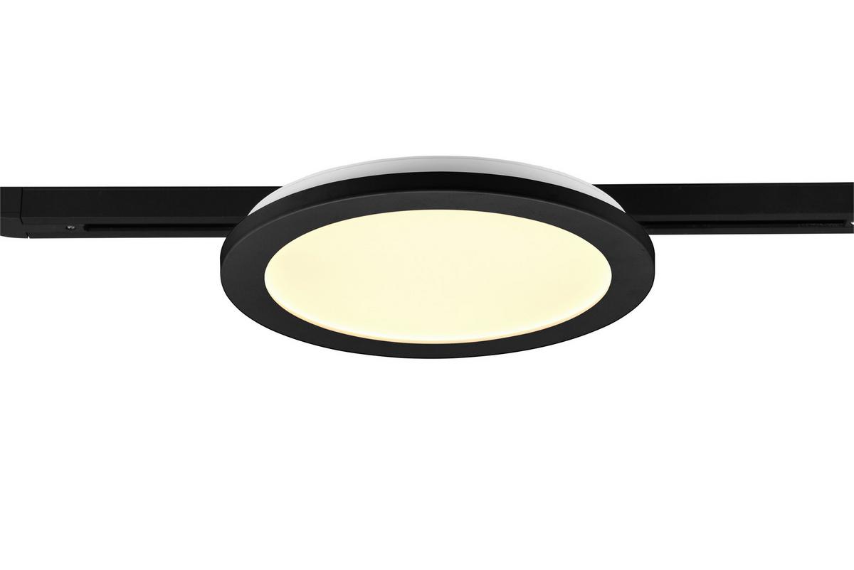 Deckenleuchte Duoline DL Camillus max. 13 Watt - Schwarz, Basics, Kunststoff (26,0/2,7cm) - Trio Leuchten