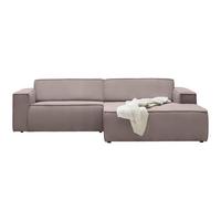 DUŻY NAROŻNIK LOFT - jasnozielony/czarny, Modern, tworzywo sztuczne/tkanina (265/75/172cm) - Mömax