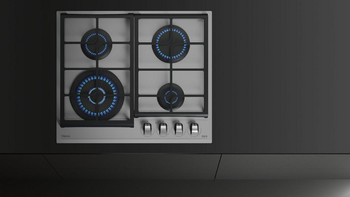 Plită pe gaz TEKA GZC 64320 SM STEAM GREY - Modern (60/5/60cm) - Teka