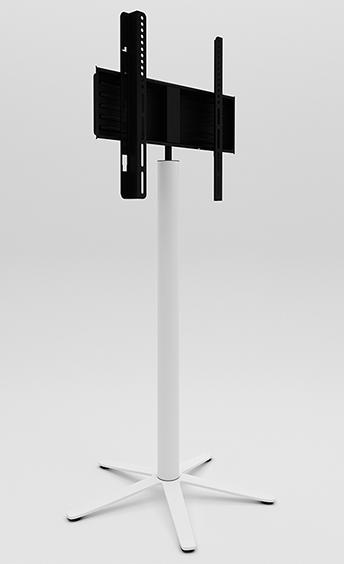 Stojalo Za Tv Xila, Bela - bela, Basics, kovina (61,1/100/61,1cm) - MID.YOU