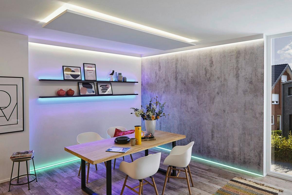LED-Strip MaxLED 250 max. 10 Watt - Silberfarben, Basics, Kunststoff (151/0,3cm) - Paulmann