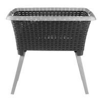 Ruháskosár Anna - pasztellkék, Konventionell, textil (60/40/60cm) - Mömax