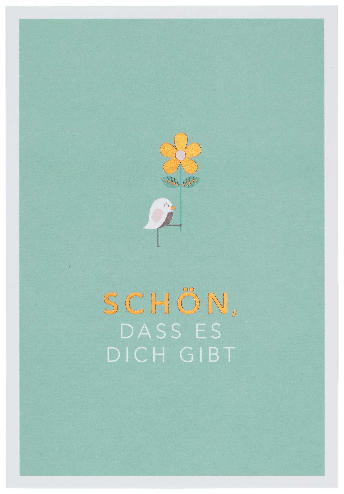 Postkarte Kupfergold in Multicolor - Multicolor, Basics, Papier (11,5/15,7cm)