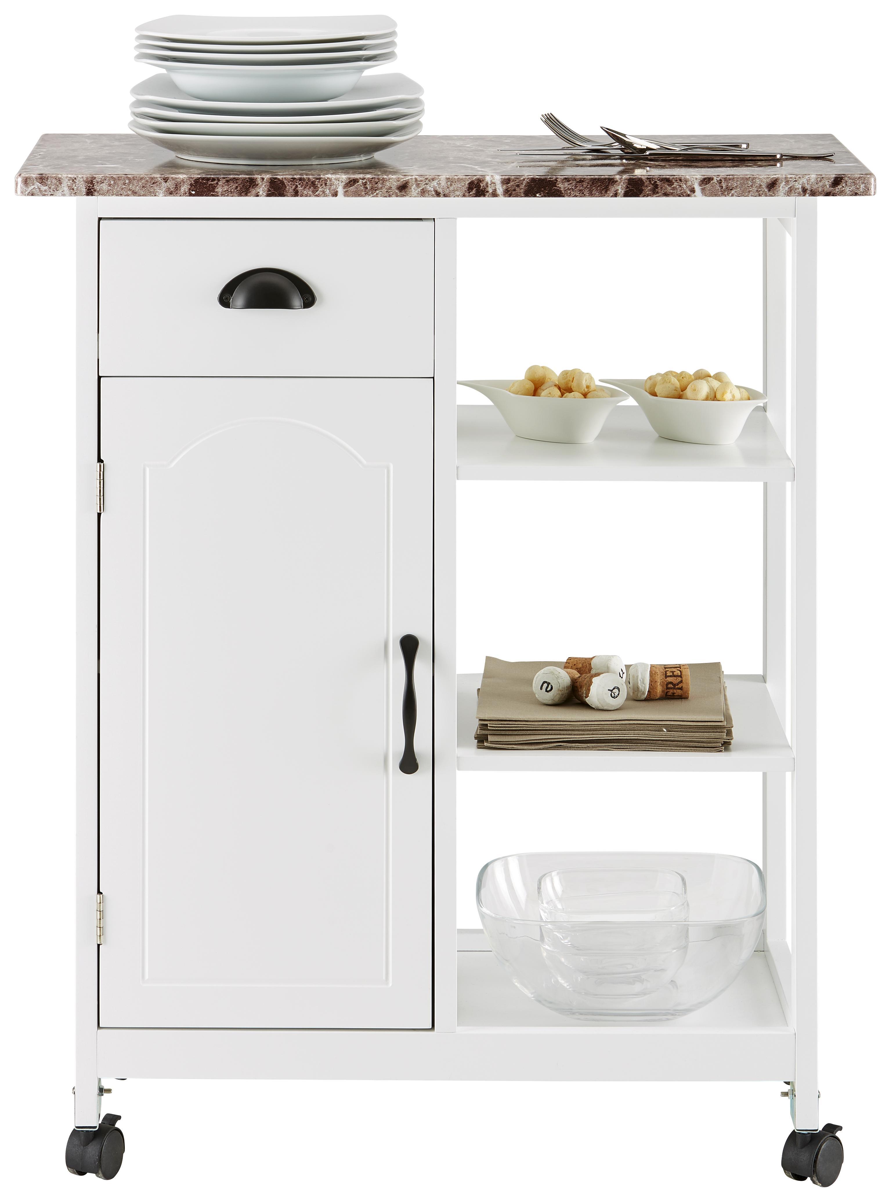 Servierwagen in Weiß online bestellen