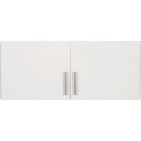 Dulap auxiliar superior Celle - alb/alb lucios intens, Modern, lemn (91/40/54cm)