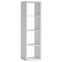 REGAŁ DZIAŁOWY STYLE - biały, Design, materiał drewnopochodny (41/147/38cm) - Carryhome