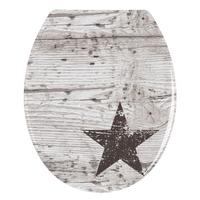 Toaletna Daska Star - višebojno, Moderno, plastika (38/42/4,5cm) - Wenko